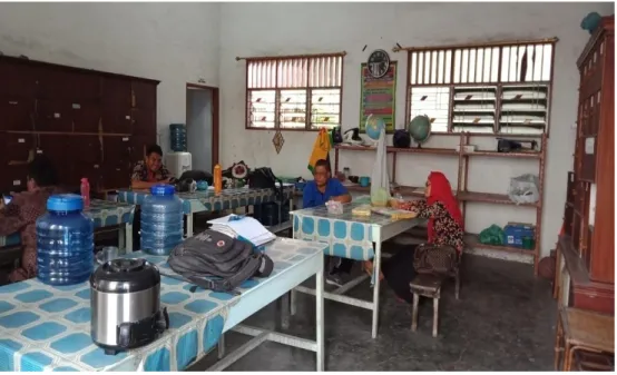 Gambar  1.4:  Ruang  Guru  di  SMP  Pahlawan  Nasional  Medan  