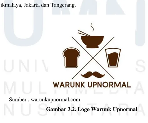 Gambar 3.2. Logo Warunk Upnormal 