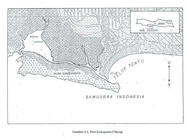 Gambar 1-1. Peta Kabupaten Cilacap 