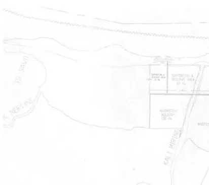 Gambar 3.2 . Master Plan Pengembangan Kawasan Manyar Kabupaten Gresik 