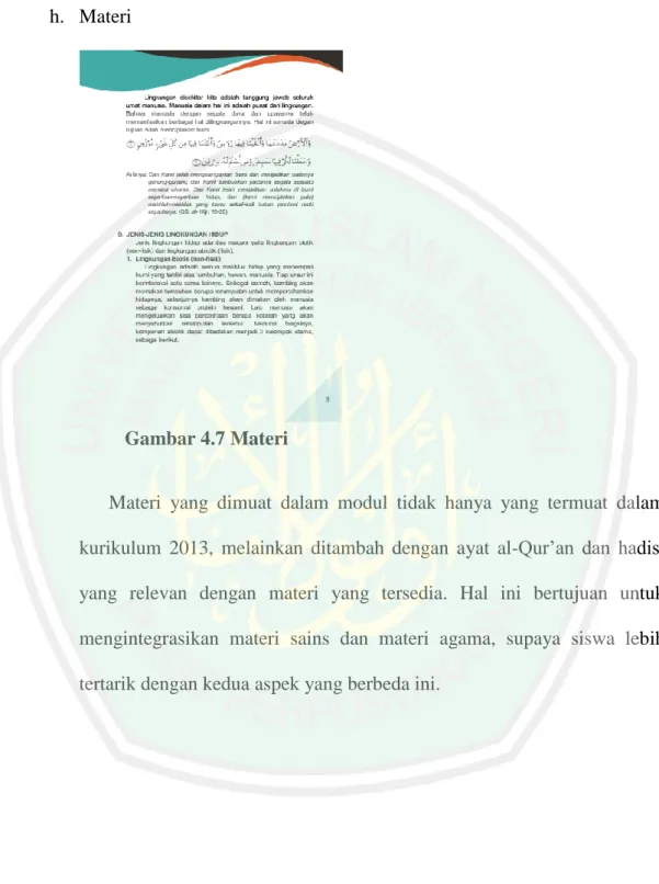 Gambar 4.7 Materi 