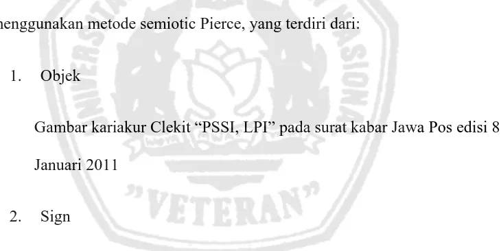 Gambar kariakur Clekit “PSSI, LPI” pada surat kabar Jawa Pos edisi 8 