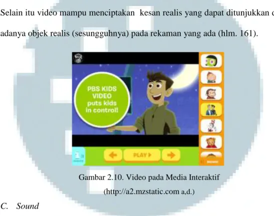 Gambar 2.10. Video pada Media Interaktif  ( http://a2.mzstatic.com  a,d.)