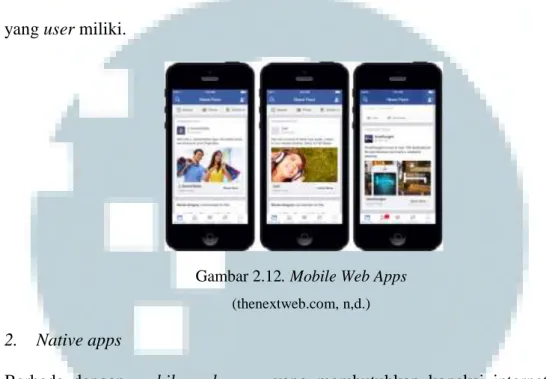 Gambar 2.12. Mobile Web Apps  (thenextweb.com, n,d.)