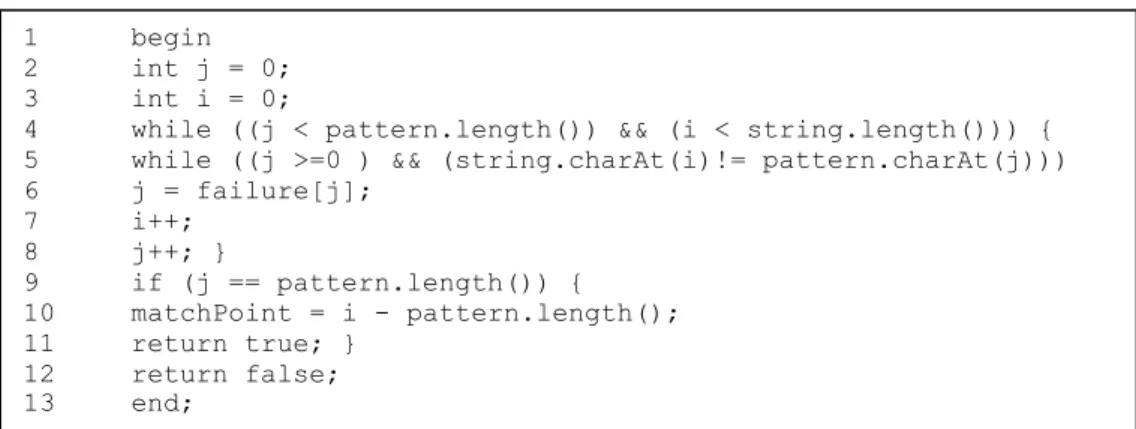 Gambar 4.12 Source Code Matching 
