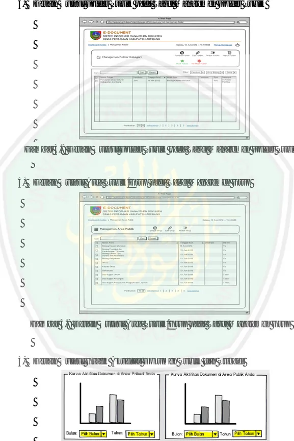 Gambar 3.8 Desain Output Folder Publik pada Tabel Manajemen Folder Publik 
