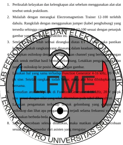 gambar yang tertera pada praktiku ini.