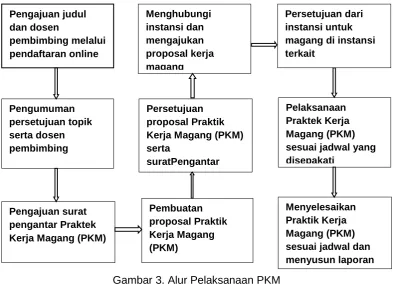 Gambar 3. Alur Pelaksanaan PKM 