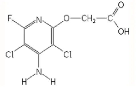 Gambar 8 . Struktur kimia Fluroksipir (Durkin, 2009) 