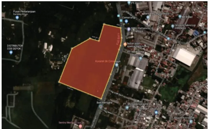 Gambar 3. Site Terpilih 