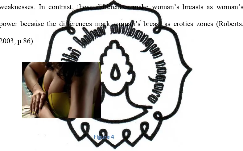 Figure 4 is taken from „Telephone‟ employing breast appearance. It is taken in  