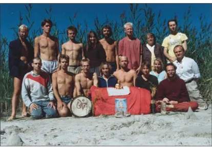 Foto 1. FWBO esimene Eesti laager Andineemes 1989 aasta suvel.
