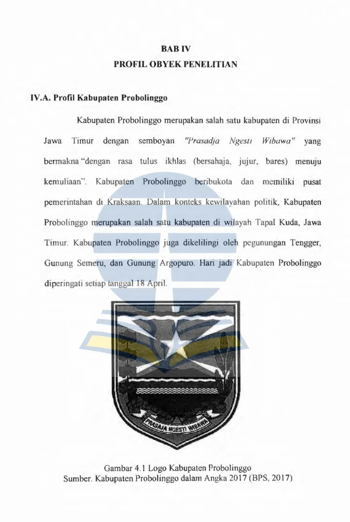 Gambar 4.1  Logo Kabupaten Probolinggo 