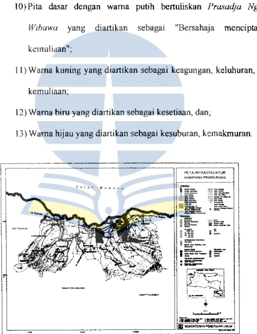 Gambar 4.2 Peta Lokasi  Kabupaten Probolinggo di  Jawa Timur  Sumber.  kemcnPUPR.go.id  (diakses pada 2018) 