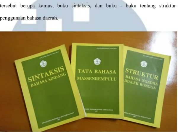 Gambar 3.11 Kamus bahasa Kampang terbitan Kemendikbud 