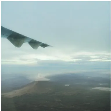 Gambar 2. 3. Gunung Sinabung Dari Ketinggian 