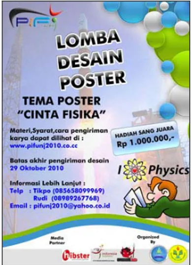 Gambar 9 Poster Lomba Poster KPK.  