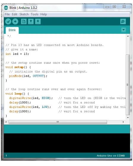 Gambar 2.5 Arduino IDE 