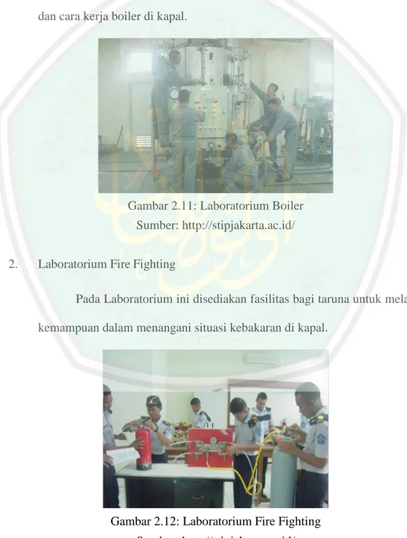 Gambar 2.11: Laboratorium Boiler   Sumber: http://stipjakarta.ac.id/ 