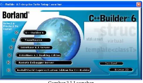Gambar 3.1 Launcher 