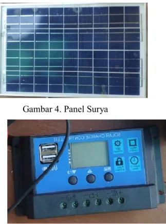 Gambar 3. Tang Amper Digital   Gambar 4. Panel Surya 