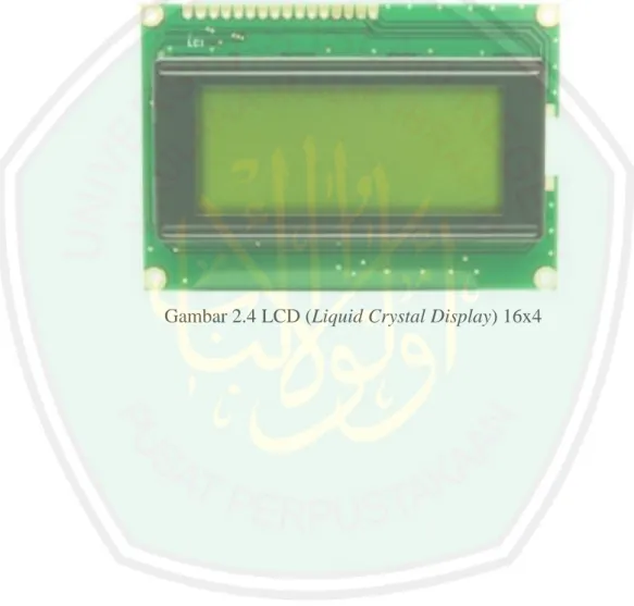 Gambar 2.4 LCD (Liquid Crystal Display) 16x4