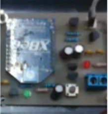 Gambar 2.9 Layout PCB Power Amplifier TDA7052  Gambar  3.9  menunjukkan  layout  PCB  dari  power  amplifier  TDA7052