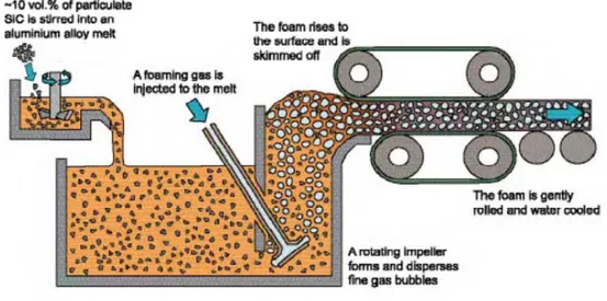 Gambar 2.5 : Skema proses penambahan gas secara langsung (Curran; 2003) 