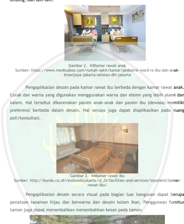 Gambar 2.  43Kamar rawat anak 