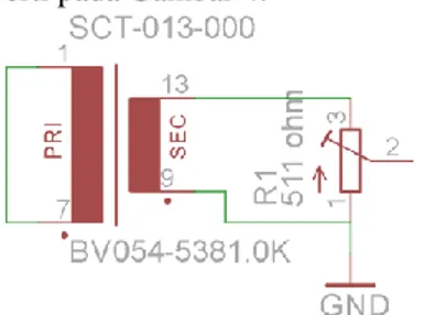 Gambar 2 Rangkaian sensor tegangan 