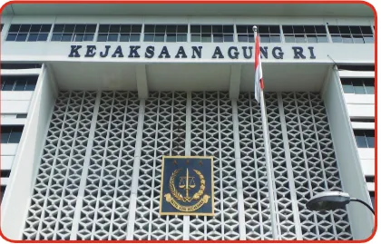 Gambar 5.4 Gedung Kejaksaan Agung Republik Indonesia. b.  Di bidang perdata dan tata usaha negara 