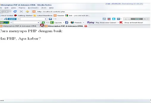 Gambar 2.1 Dokumen PHP 