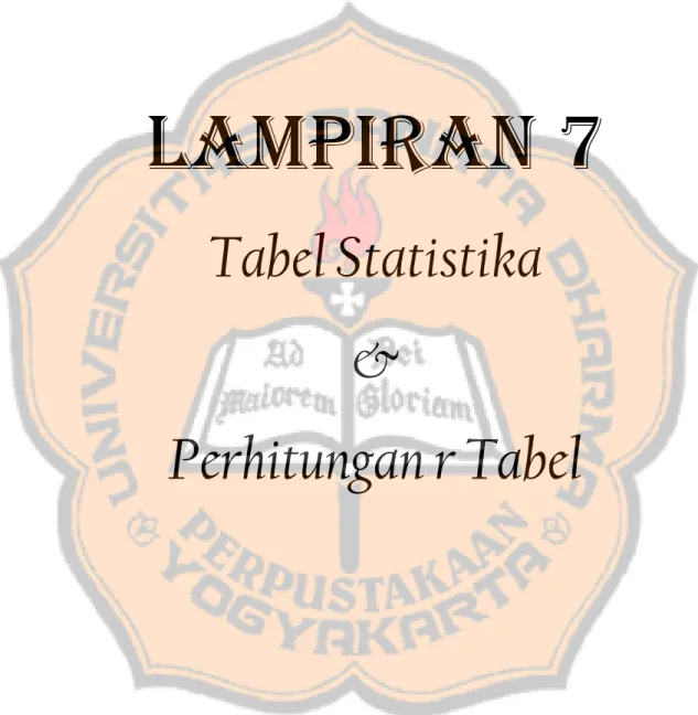 Tabel Statistika 