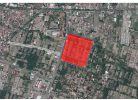 Gambar 1. Site Terpilih 