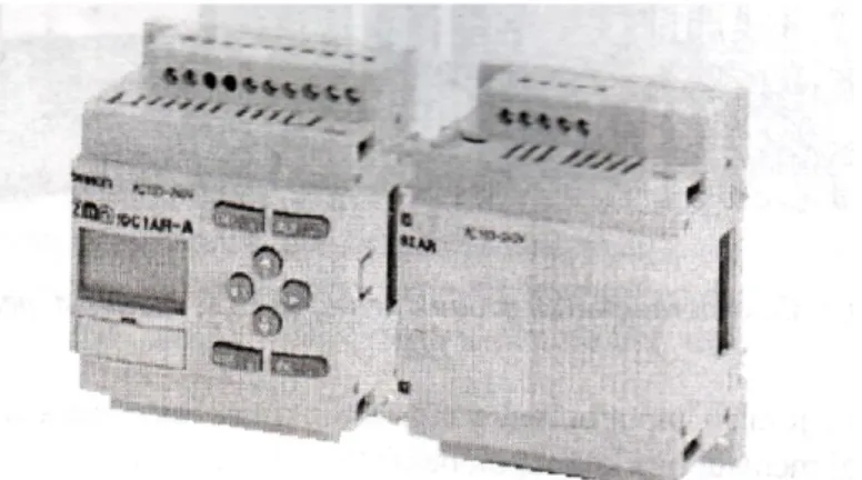 Gambar 1.4. PLC merek ZEN produksi OMRON dirancang semata-mata  sebagai smart relay 