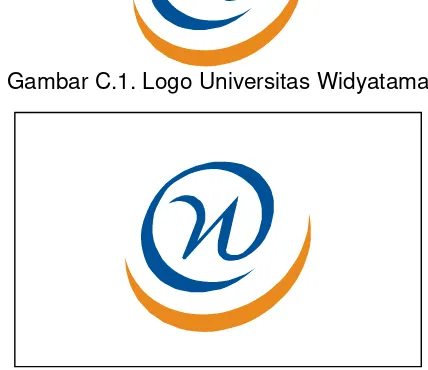 Gambar C.2. Logo Universitas Widyatama 