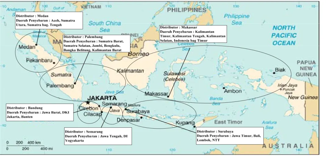 Gambar 4.3: Pembagian kluster penyebaran