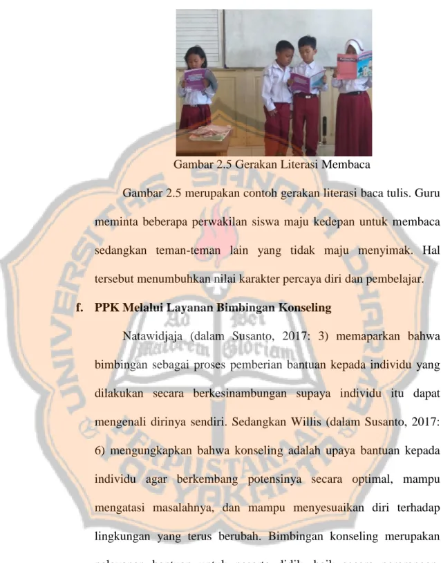 Gambar 2.5 Gerakan Literasi Membaca 