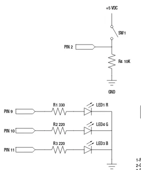 Figure 4-1. Tilt Blink schematic 
