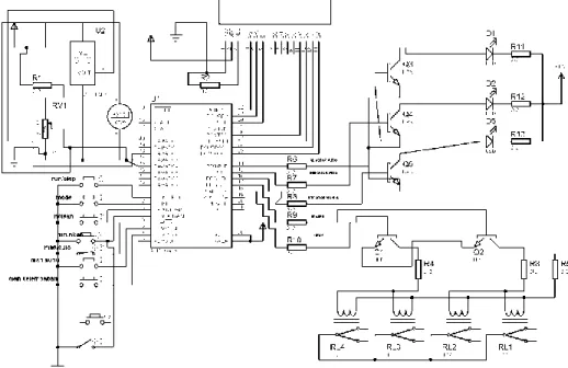 Gambar 2. Rangkaian Sirkuit Elektronik 