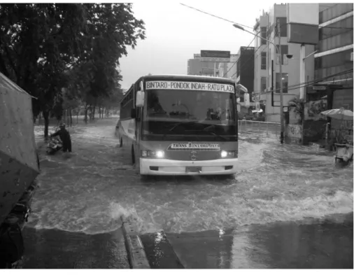 Gambar 3.3.  Banjir di Jakarta 