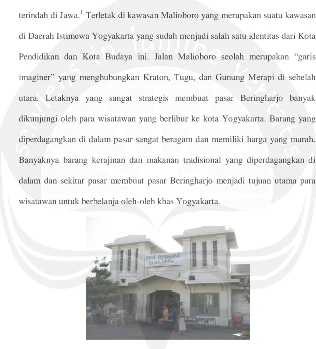 Gambar 1.1 Pasar Beringharjo 