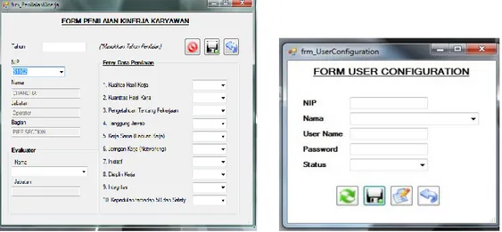 Gambar 4.7 Form Change Password                 Gambar 4.8 Form Pencarian 