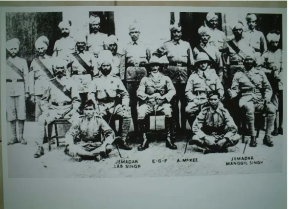 Foto 1: Anggota Pasukan CBBU pada tahun 1913   (Gambar Ihsan Arkib Negara Malaysia)  