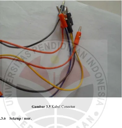 Gambar 3.5 Kabel Conector 