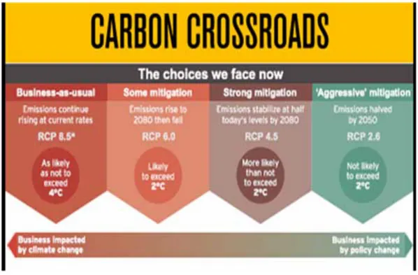 Gambar 2 Skenario Carbon Crossroads