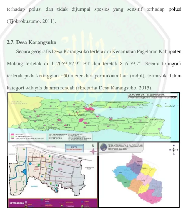 Gambar 2.4 Peta Desa Karangsuko (Skretariat Ds. Karangsuko, 2015) 