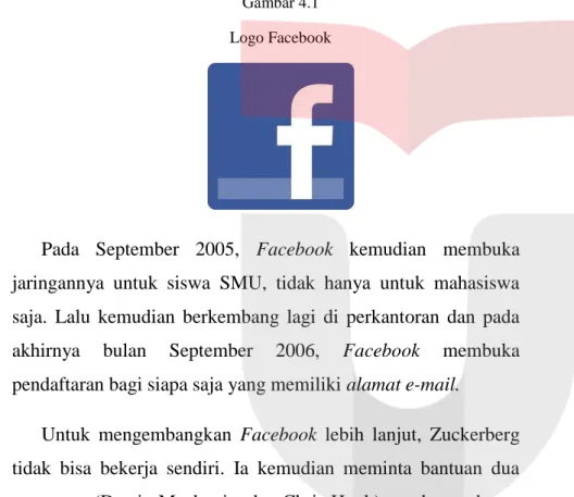 Gambar 4.1  Logo Facebook 