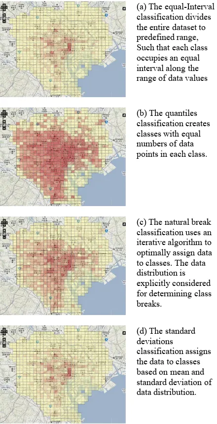 Figure 5. A sample visualization of choropleth maps created by 