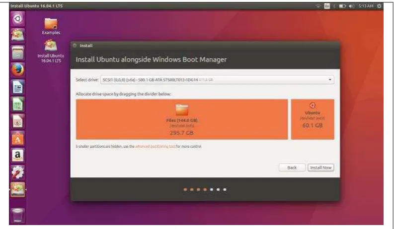 Gambar Langkah Keempat install Linux Ubuntu 